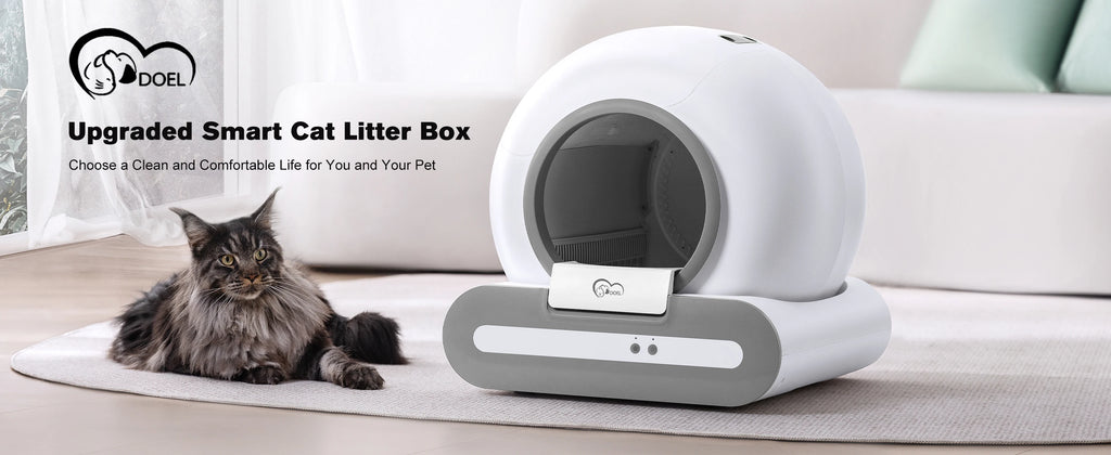 Litière Automatique Autonettoyante 65L